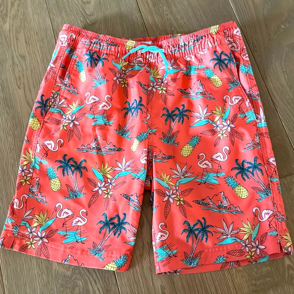 Blue Crown boys swim trunks from Tillys